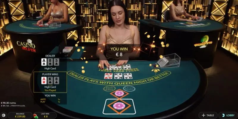 Poker tựa game Casino hấp dẫn tại VZ99